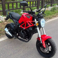 YINGANG 150 150cc Moto Mini Rétro Monocylindre Refroidie par Air ABS Idéale pour les Trajets Urbains et les Loisirs