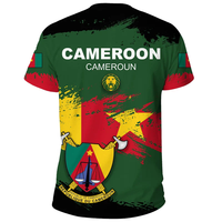 Fournisseurs de vêtements Camiseta Camerun T-shirt super doux Cameroun Vêtements pour hommes