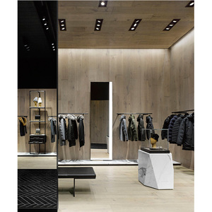 LUX Muebles de tienda de ropa de estilo europeo personalizados Nuevas ideas de diseño para vitrinas de exhibición de ropa al por menor - Product Image 4