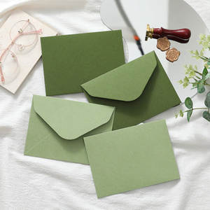 アクアグリーンビジネス<span class=keywords><strong>V</strong></span>スタイル封筒結婚式招待状封筒 - Product Image 2