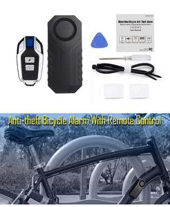 120dB không dây xe đạp hệ thống báo động với từ xa Chống trộm xe đạp chống trộm rung báo động cho xe đạp và xe máy - Product Image 3