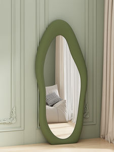 Espejo de cuerpo entero moderno de cristal con diseño de nubes crema para dormitorio y sala de estar, ideal para tiendas de <span class=keywords><strong>ropa</strong></span> de celebridades en línea, modelo <span class=keywords><strong>Mango</strong></span> Dressed Mirror - Product Image 5