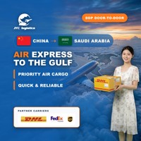 Agente de Transporte Aéreo de Despacho Rápido de China a Arabia Saudita, Servicio Puerta a Puerta DDP con Respuesta Rápida de Cotización