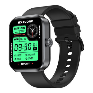 Zeblaze 3 Cộng với smartwatch (IP67) hợp kim GPS Alexa gọi 3ATM không thấm nước Android vuông Unisex IP68 silica gel 3 ATM - Product Image 2
