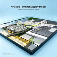 Modèle d'affichage personnalisé des infrastructures aéroportuaires et des terminaux aériens