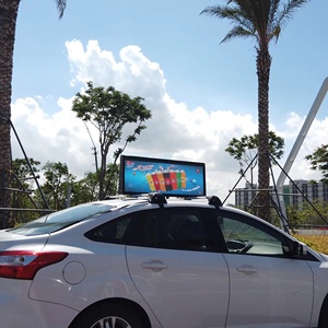 Chất lượng cao p2mm xe quảng cáo Màn hình LED xe Top quảng cáo dấu hiệu xe Quảng Cáo chơi Thiết bị taxi TOP LED hiển thị - Product Image 3