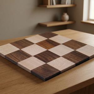 Cardboard Box High Quality Double-Sided Borderless Wooden Chessboard Stylish Board Game Play Table - Product Image 1