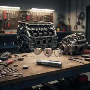 Herramienta de Roscado Fasano M17x1.5 para Reparación de Automóviles, Kit de Corte de Roscas Metálicas - Product Image 3