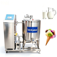 Pasteurisateur professionnel 200L pour lait frais et jus d'œufs, chauffage 12KW, 45-90°C ℃   pour une utilisation continue