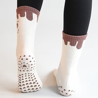 Chaussettes de yoga antidérapantes pour femmes, pour le ballet, la danse, l'entraînement en salle, la gym, la remise en forme