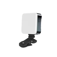 Luz para Selfies Compatible con Clip, Iluminación para Videoconferencias, Luz de Relleno para Computadora Portátil, Llamadas, Transmisión en Vivo, Grabación en Exteriores