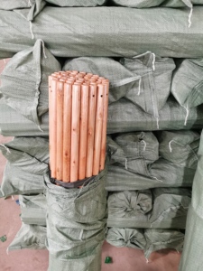 <span class=keywords><strong>Venta</strong></span> Directa de Fábrica: Palos de Escoba de Madera Barnizada para Uso Interior o Exterior - Product Image 3