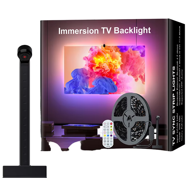 APP Control Smart TV Backlight Kit LED Ambient Lighting PC Lamp Body Compatible with 4K 8K TV