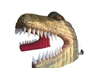 Arco Inflable Gigante de Cabeza de Dinosaurio Realista de <span class=keywords><strong>Cocodrilo</strong></span> para Publicidad en Parques de Atracciones y Zoológicos - Estilo Jurassic World - Product Image 5