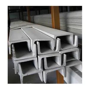 Hot Rolled 304 316L Stainless Steel U Channel sus201 304L Stainless steel channel bar