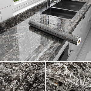 DUUEIHHUER 3D papel tapiz <span class=keywords><strong>de</strong></span> mármol moderno pegatinas <span class=keywords><strong>de</strong></span> pared impermeables <span class=keywords><strong>vinilo</strong></span> PVC hoja <span class=keywords><strong>de</strong></span> mármol <span class=keywords><strong>para</strong></span> baño decoración Interior del hogar - Product Image 3