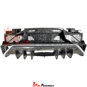 Pare-chocs arrière en fibre de carbone sec forgé <span class=keywords><strong>LP750</strong></span> <span class=keywords><strong>SV</strong></span> pour <span class=keywords><strong>Lamborghini</strong></span> Aventador <span class=keywords><strong>SV</strong></span> Facelift Bodykit - Product Image 1