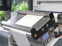 Machine d'impression d'étiquettes IML professionnelle, impression UV en une seule passe, imprimante d'étiquettes en rouleau BOPP PET PP avec CMYKW, vitesse d'impression de 40 m/min