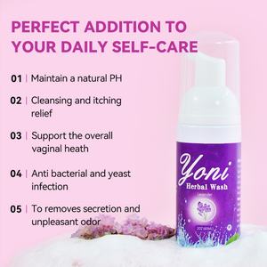 Jabón Íntimo Femenino Orgánico con pH Equilibrado Chinaherbs, Bloqueador de Olores, Protección Diaria, Espuma de Lavado para Baño Yoni - Product Image 6