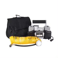 Double Cylinder High Pressure air Compressor DC 12V Tire Tire Inflate Pump Truck Vehicle Tools