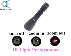 <span class=keywords><strong>Linterna</strong></span> <span class=keywords><strong>Infrarroja</strong></span> OEM C8s Focus con Zoom de 10W, 4 Núcleos, 940nm / 850nm, <span class=keywords><strong>Linterna</strong></span> LED <span class=keywords><strong>Infrarroja</strong></span> para Caza y Visión Nocturna - Product Image 4