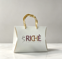 Boîtes d'emballage en carton écologiques réutilisables pour perruques et mèches, avec logo personnalisé et design de luxe