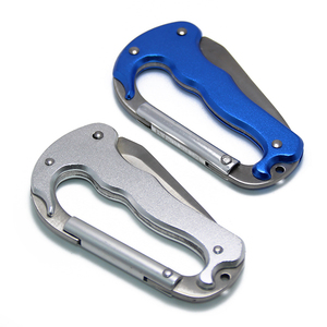 <span class=keywords><strong>Mousqueton</strong></span> de camping multifonction EDC pour l'extérieur <span class=keywords><strong>mini</strong></span> couteau pliable en acier inoxydable <span class=keywords><strong>mousqueton</strong></span> de voyage en métal avec couteau - Product Image 6