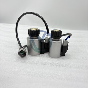 Vanne solénoïde proportionnelle hydraulique 24V UC4020757708 compatible avec le capteur de pression KM10 196D001 pour solénoïde de commande d'excavatrice - Product Image 3