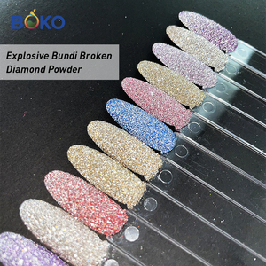 BOKO-polvo acrílico <span class=keywords><strong>para</strong></span> uñas, cristales brillantes de alta calidad, lentejuelas, varios colores - Product Image 1