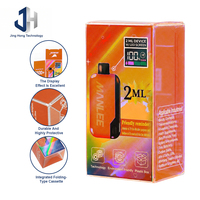 Vente flash - Boîte en PVC transparente holographique laser orange MANLEE, emballage personnalisé en PET transparent pour la protection des produits