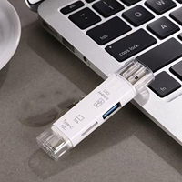 Lector de tarjetas multifunción para teléfono móvil, TYPE-C de alta velocidad a TF, Usb 3,1, OTG