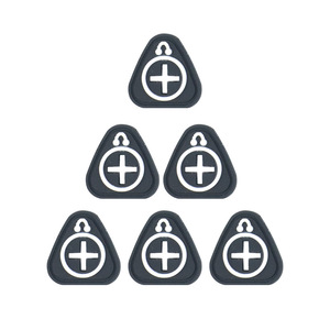 Wholesale <strong>Rubber</strong> <strong>Earphone</strong> <strong>Port</strong> Hole <strong>Patch</strong> for Backpack - Product Image 6