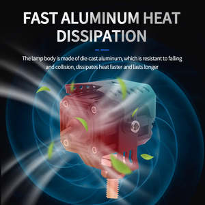 ไฟตัดหมอกหน้ารถมอเตอร์ไซค์ LED สีขาวเหลือง ระบบไฟสปอร์ตไลท์ อุปกรณ์เสริมสำหรับรถออฟโรด รถบรรทุก 4x4 4WD - Product Image 5