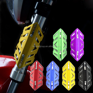 Couvre-suspension de <span class=keywords><strong>fourche</strong></span> avant d'amortisseur de moto, décoration, protection - Product Image 3