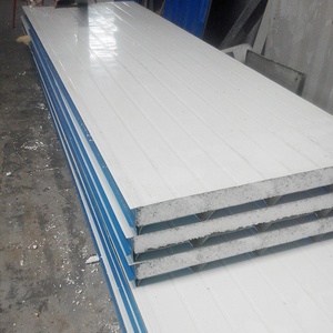 Trọng lượng nhẹ bọt bánh <span class=keywords><strong>sandwich</strong></span> Panel tường với PU cách nhiệt cho Modular Xây dựng nhà và nhà máy đổ - Product Image 3