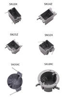 American 1-Gang 18 Cu en PVC non métallique rond Old Work Electr