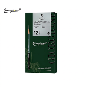 Giorgione Profesyonel 12'li 2H Kömür Sert Uçlu Renkli 0.3mm Kurşun Çizim Kalemleri Seti Öğrenciler İçin Eskiz ve Çizim Yapmak İçin - Product Image 1