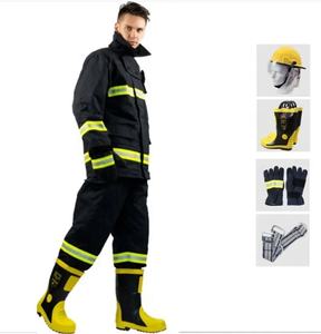 도매 소방관 안티 화염 소방 옷 보호 내화 세트 보호 화재 안전 안티 화재 세트 - Product Image 2