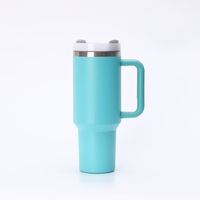 Gourde de sport portable en acier inoxydable 304 grande capacité avec poignées pour hommes et femmes, idéale pour l'alpinisme