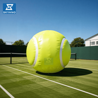 Balle de tennis gonflable géante, modèle gonflable pour événements sportifs, modèle publicitaire gonflable