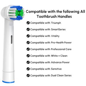 Cabezales de repuesto para cepillos de dientes eléctricos profesionales - Cuidado dental, 12 unidades, recambio compatible con los modelos 7000/<span class=keywords><strong>Pro</strong></span> - Product Image 2
