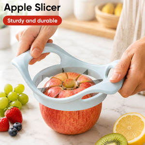 Cortador de Manzanas de Acero Inoxidable de 8 Rebanadas con Calibre Grande de 10.5cm y Doble Mango para Utensilios de Cocina al por Mayor - Product Image 1