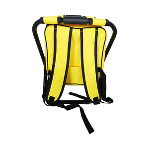 Venta al por mayor de personalizado al aire libre portátil de Metal multifuncional <span class=keywords><strong>mochila</strong></span> <span class=keywords><strong>tipo</strong></span> <span class=keywords><strong>silla</strong></span> plegable de pesca taburete de Camping con bolsa de hielo fresco - Product Image 4