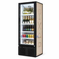 Vitrine Réfrigérée Commerciale Industrielle Verticale en Verre à 2 Portes pour Boissons – Idéale pour les Magasins