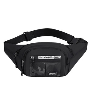 Men's Fanny Pack Multi Functional Waist Bag Oxford Cloth Water Repellent Sport Chest Bag For Everyday Use - Product Image 5