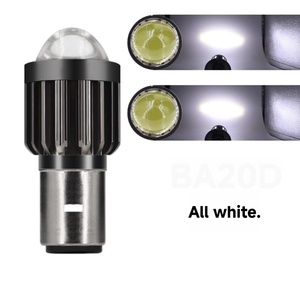 YD LED <span class=keywords><strong>12V</strong></span> ~ 80V ba20d H4 led xe máy Đèn pha Bóng đèn thép nhỏ pháo Moto Đèn sân khấu phụ kiện xe tay ga đèn sương mù - Product Image 3