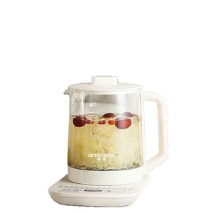 Hervidor eléctrico PESKOE de 1.5L de vidrio resistente al calor con tapa para preparar té - Product Image 1