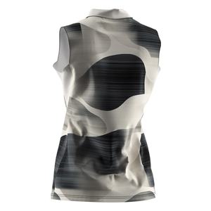 Polo sin mangas para mujer, material fresco y transpirable, corte ajustado, diseñado para la cancha de tenis y el estilo diario. - Product Image 6