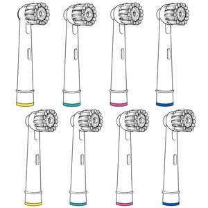 Têtes de rechange pour brosse à dents électrique, fournisseur de têtes de brosse douces pour un nettoyage en douceur, accessoires compatibles pour l'hygiène bucco-dentaire - Product Image 1