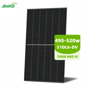 Cho jinko JKM495-520N-51QL6-<span class=keywords><strong>DV</strong></span> bifacial panel năng lượng mặt trời 495-520 Wát bán buôn cho Topcon New n-loại công nghệ mô-đun <span class=keywords><strong>PV</strong></span> - Product Image 1